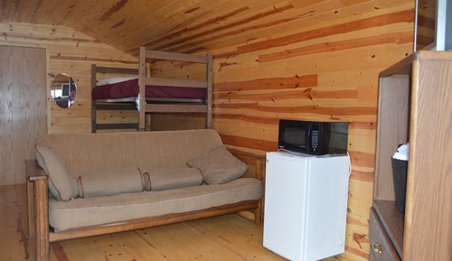Cabaña familiar, habitaciones comunicadas (No Bath) (Cabin 16 connects with 15 )