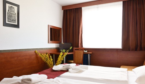 Habitación estándar con 1 cama doble o 2 individuales