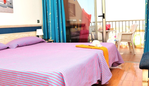 Apartamento superior, 2 habitaciones, vistas parciales al mar