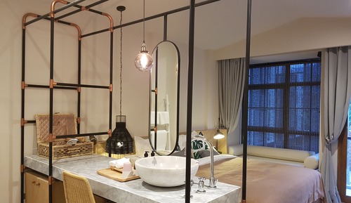 Habitación doble superior, balcón