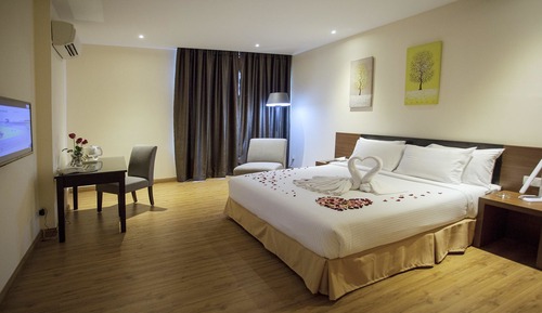 Habitación superior, 1 cama de matrimonio grande