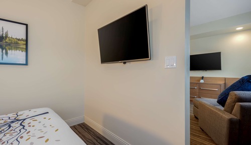 Suite, 1 cama de matrimonio, no fumadores, cocina básica (Shower Only)