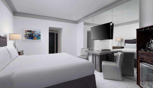 Habitación, 1 cama de matrimonio grande, accesible para personas con discapacidad