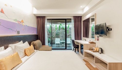 Habitación Deluxe con 1 cama doble o 2 individuales