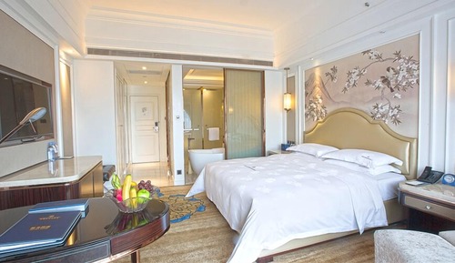 Habitación Business, 1 cama de matrimonio grande, vistas al jardín