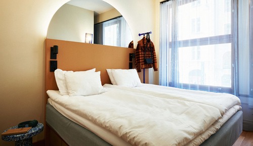 Habitación, varias camas