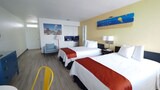 Classic Studio, 2 Double Beds, Partial Ocean View