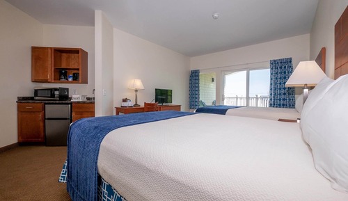 Estudio Deluxe, 2 camas de matrimonio, no fumadores, balcón