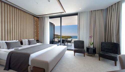 Suite, 1 cama de matrimonio grande, no fumadores, vistas a la ciudad