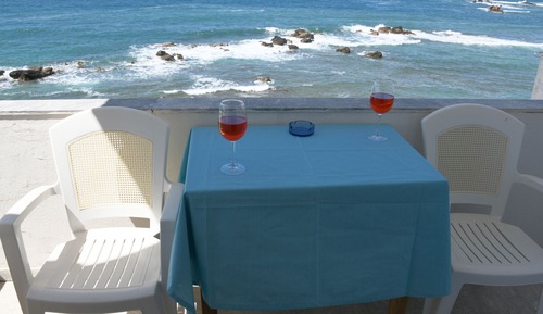 Habitación individual, vistas al mar