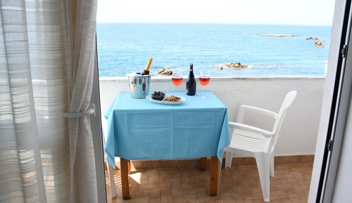 Habitación doble superior, vistas al mar