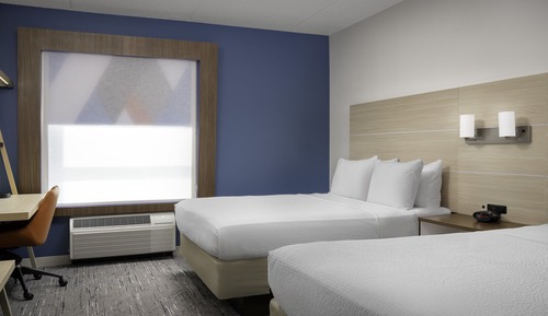 Habitación estándar, 2 camas de matrimonio, vistas a la ciudad