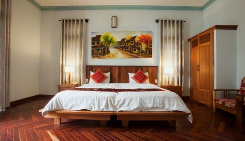 Habitación Deluxe, 1 cama doble, vistas al jardín