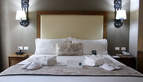 Habitación ejecutiva, 1 cama de matrimonio grande, balcón, vistas a la ciudad