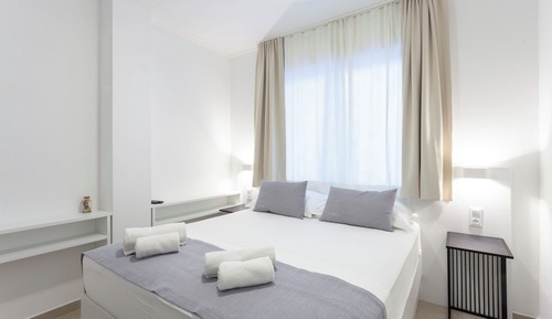 Habitación cuádruple, balcón