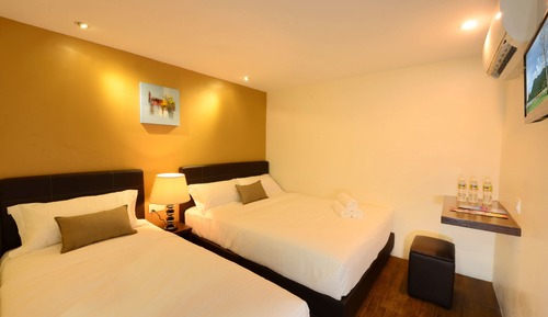 Habitación triple familiar