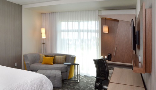 Habitación, 1 cama de matrimonio grande con sofá cama, no fumadores (Hearing Accessible)