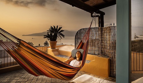 Habitación junior doble, 1 habitación, vistas al mar, planta ejecutiva