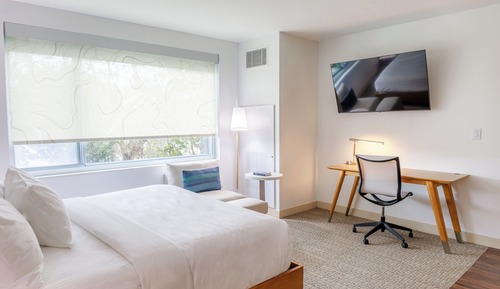 Estudio, 1 cama de matrimonio grande, no fumadores (Hearing Accessible)