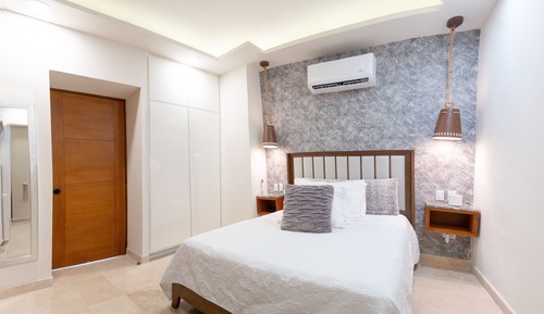 Apartamento Deluxe, 2 habitaciones, bañera de hidromasaje, vistas al mar
