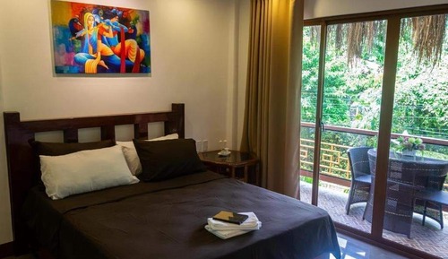 Habitación Deluxe, balcón, vistas a la montaña
