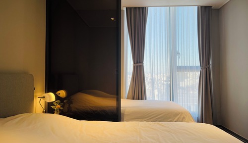 Habitación Premier con 2 camas individuales, vistas a la ciudad