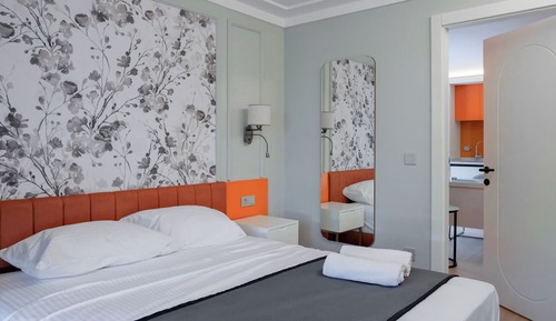 Apartamento económico, 1 cama de matrimonio