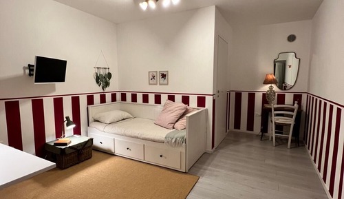 Habitación individual Confort, vistas al jardín