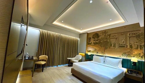 Habitación Premium con 1 cama doble o 2 individuales, vistas a la ciudad