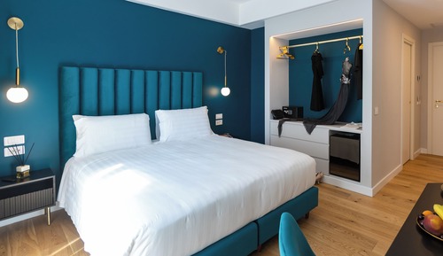 Habitación de lujo con 1 cama doble o 2 individuales, vistas al río