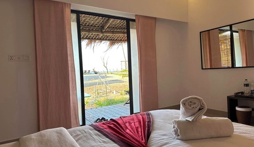 Villa superior, vistas al mar
