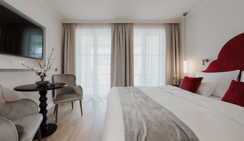 Habitación clásica doble, balcón