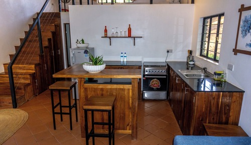 Casa de lujo, vistas al jardín