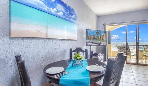 Apartamento, 1 cama de matrimonio grande con sofá cama, balcón (Princesa De Peñasco D 404)