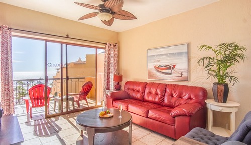 Apartamento, varias camas, balcón, vistas al mar (Princesa De Peñasco C 502)