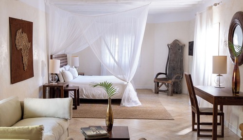 Suite Deluxe, 1 cama de matrimonio grande, vistas al jardín