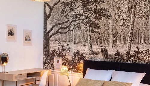 Habitación Deluxe doble, vistas al jardín