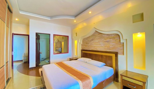 Apartamento Deluxe, vistas parciales al mar