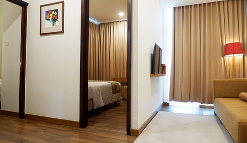 Habitación de lujo con 2 camas individuales