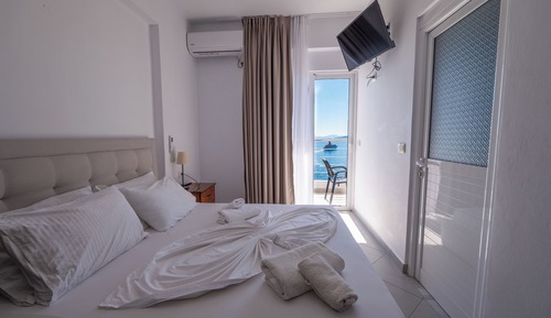 Habitación triple estándar, vistas al mar