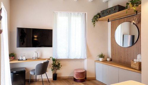 Habitación Deluxe, vistas parciales al mar
