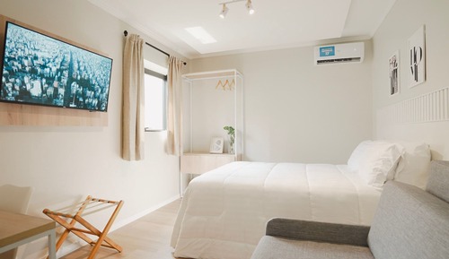 Estudio estándar, 1 cama doble con sofá cama