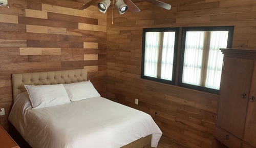 Cabaña familiar, 2 habitaciones, vistas al jardín