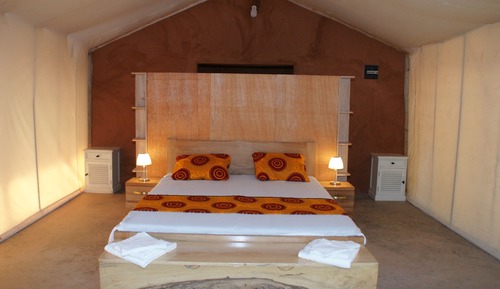 Bungalow, vistas al lago