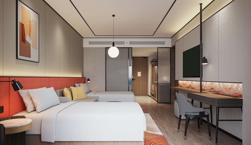 Habitación, 2 camas individuales