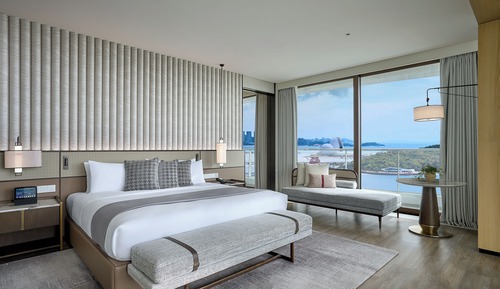 Suite, balcón, vistas al mar