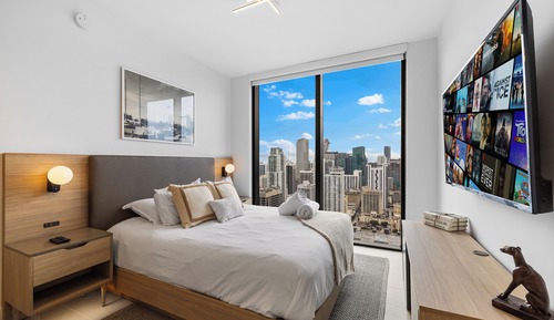 Apartamento de lujo, 3 habitaciones, vistas a la ciudad