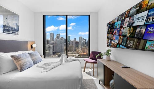 Apartamento de lujo, 3 habitaciones, vistas a la ciudad