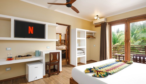 Habitación estándar doble de uso individual, vistas al mar