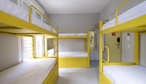 Dormitorio compartido clásico, dormitorio mixto